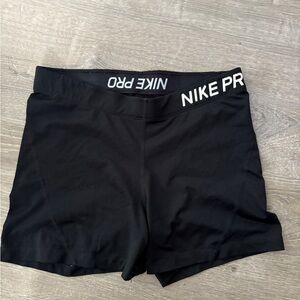 Nike Black Athletic Shorts Compression Fit